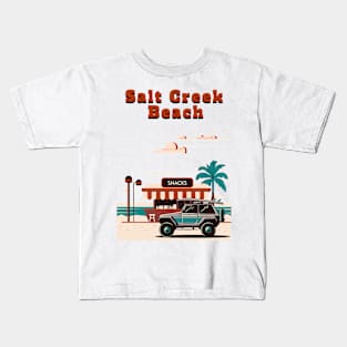 Salt Creek Beach Kids T-Shirt